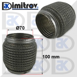 Мека връзка гърне Ø 70 х 100 mm